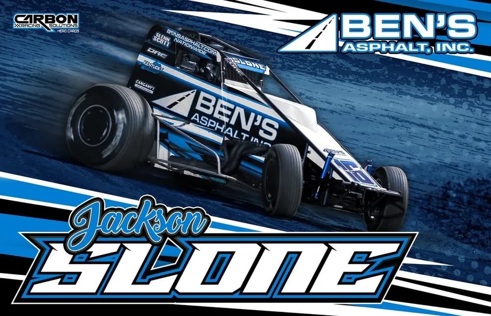 Jackson Slone hero card, front