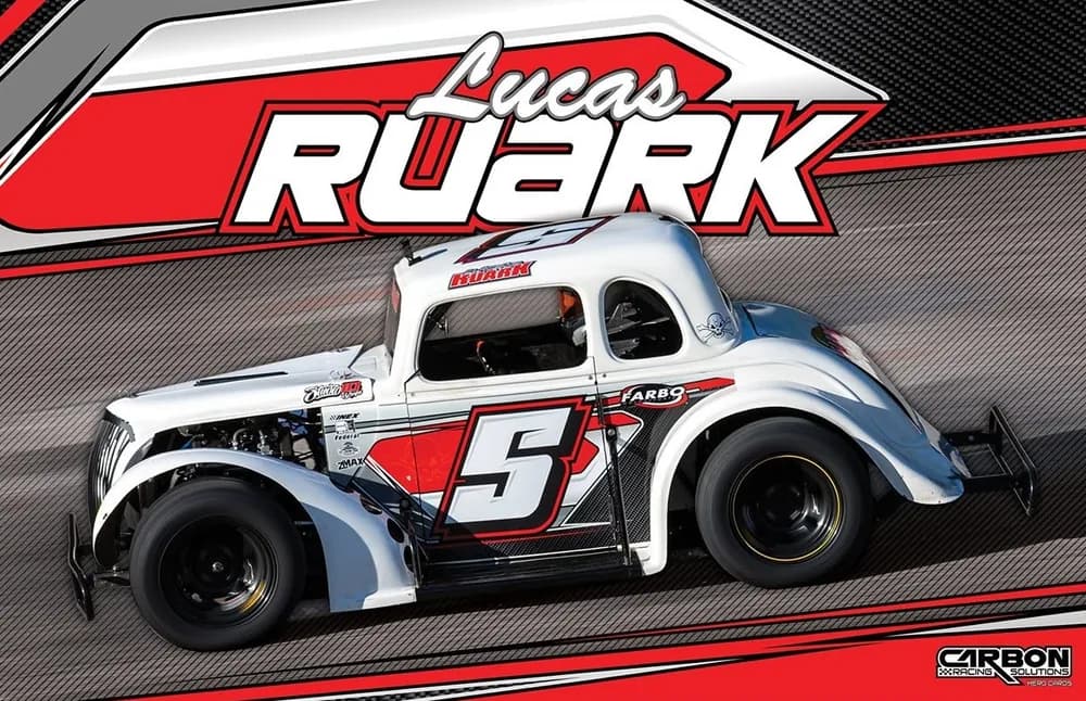 Lucas Ruark hero card, front